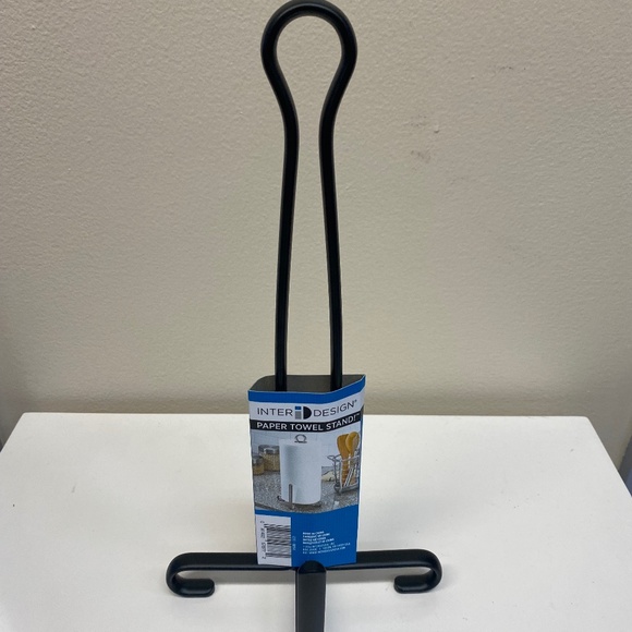 InterDesign Axis Free-Standing Paper Towel Stand, Bronze - Picture 2 of 2